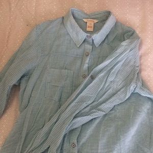 ‼️Sundance Button Down striped shirt 3/$12‼️